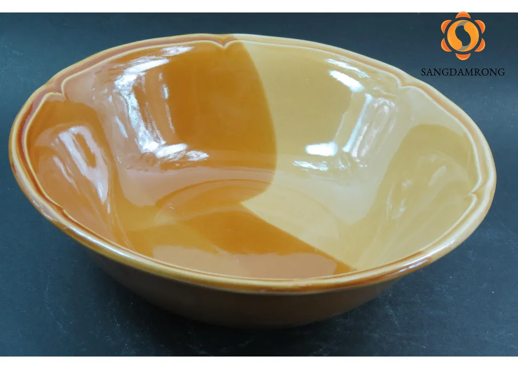 ชาม7" ตาล BS