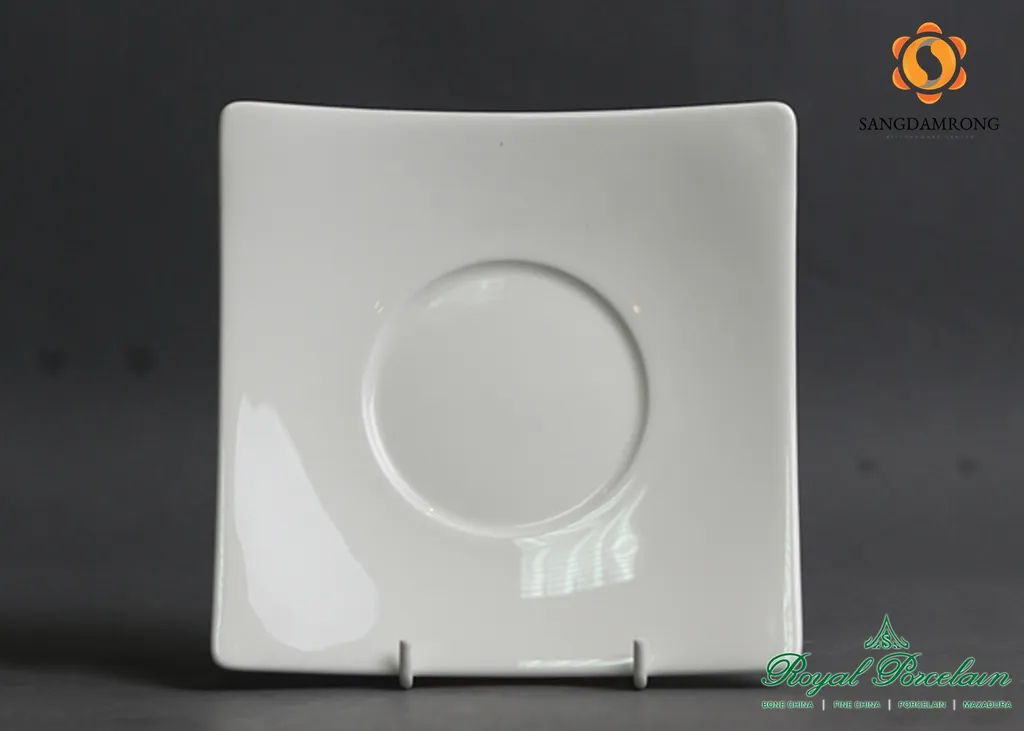 (B) #N3416 จานรองกาแฟ 14cm.