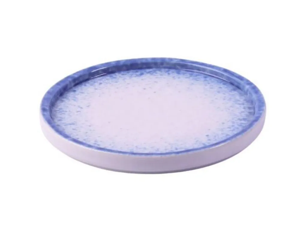 จานกลมคาเฟ่ลายเมฆ 10 นิ้ว #CRM0770