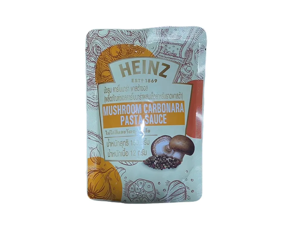 ไฮนซ์ มัชรูมคาร์โบนาร่าพาสต้าซอส150ก.#30220406