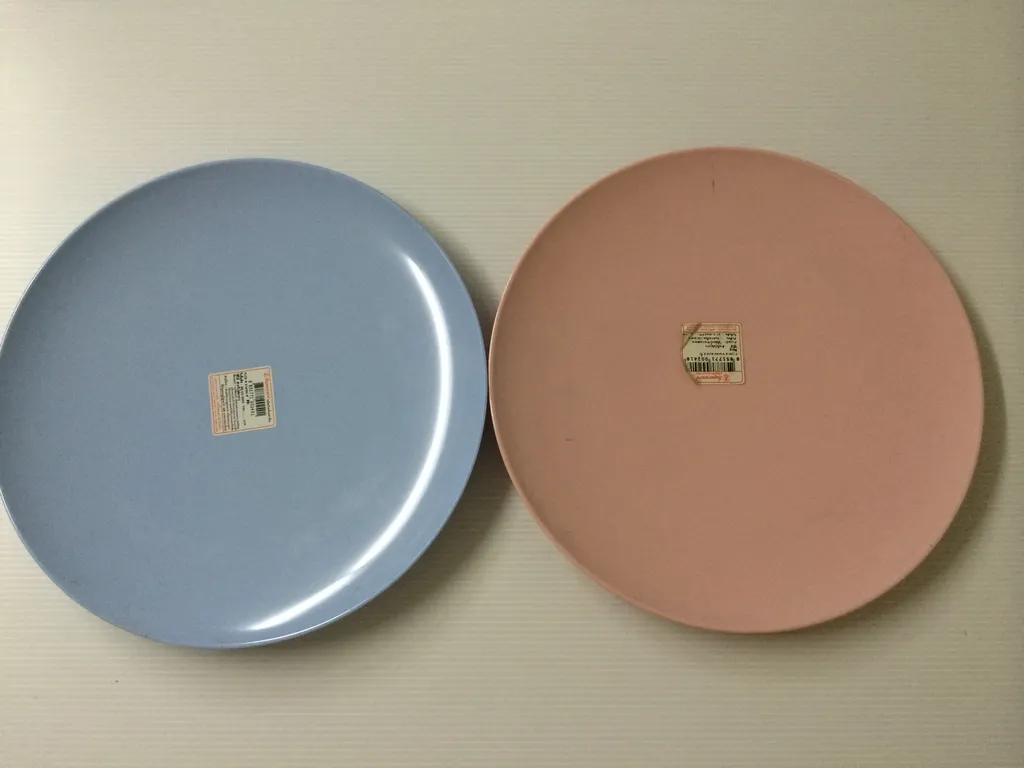 P102-9 จานชุด 9" ฟ้า (1x12)