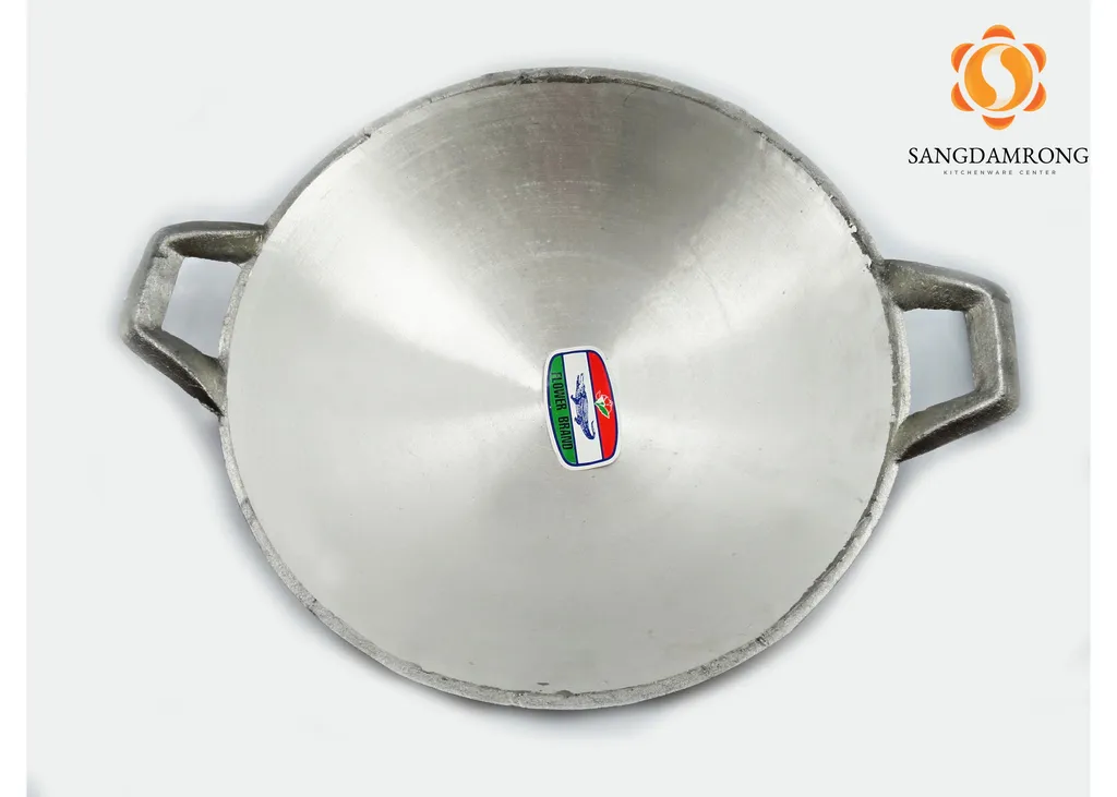 กระทะเคลือบหน้า 2หู 14" (1x20)