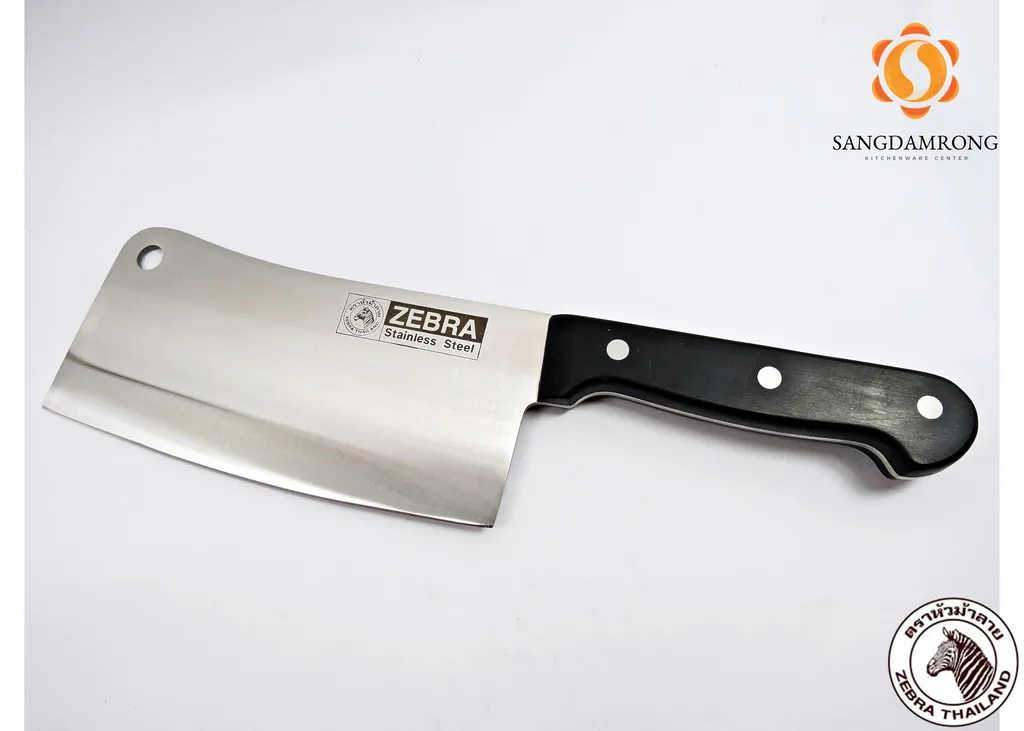 มีดสับ Chef 6.5" #1002609 (1*24) (ม้าลาย)