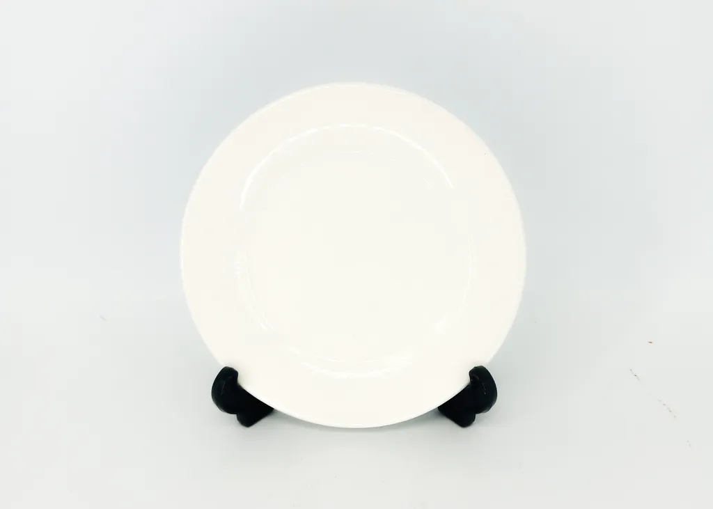 จานตื้น7"พอร์ซเลน 02101070 #CW1107 (1*80)