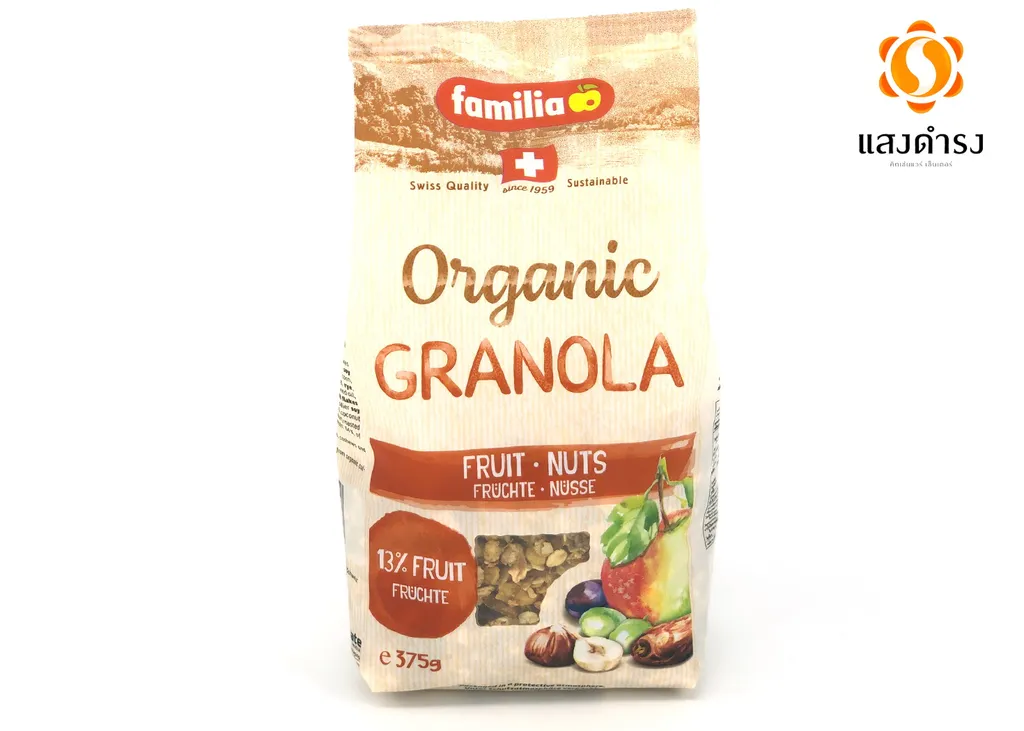 แฟมิเลีย BIO CHOCO-AMARANTH CRUNCH 375g. 1*12 #50932