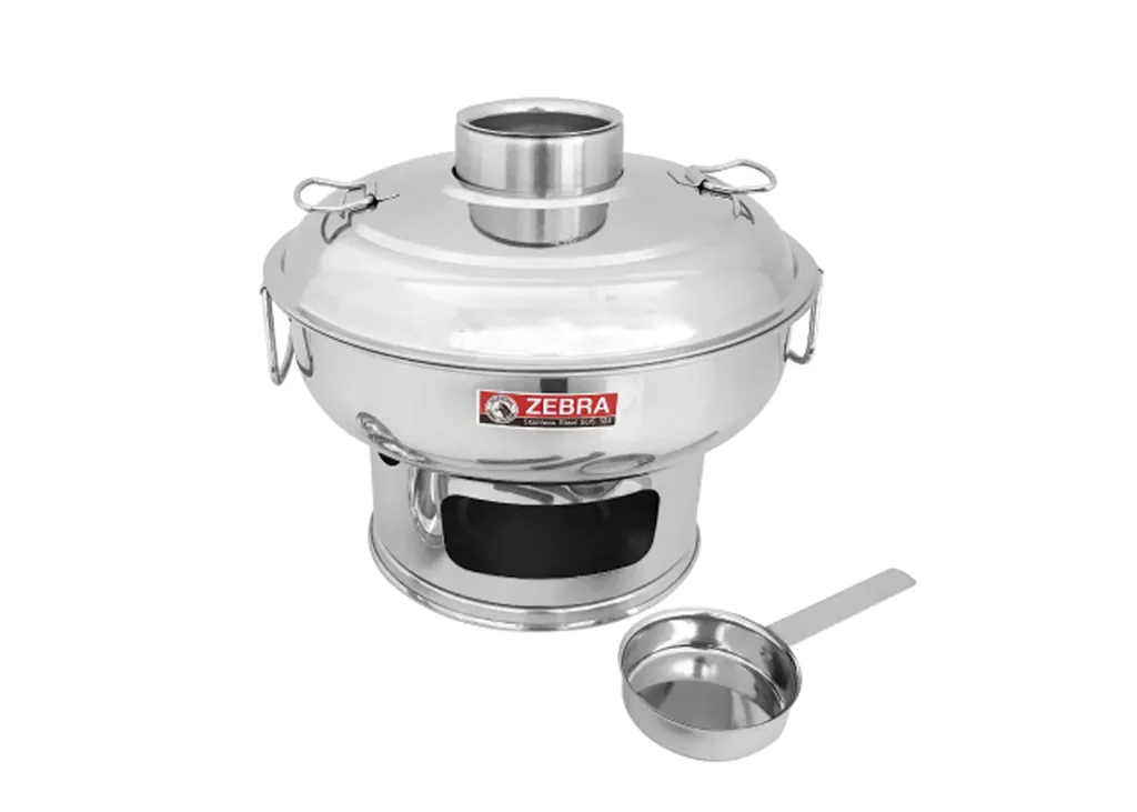 หม้อสุกี้ 26 ซม. สองประสงค์ NB #1423430 (1*6) (ม้า