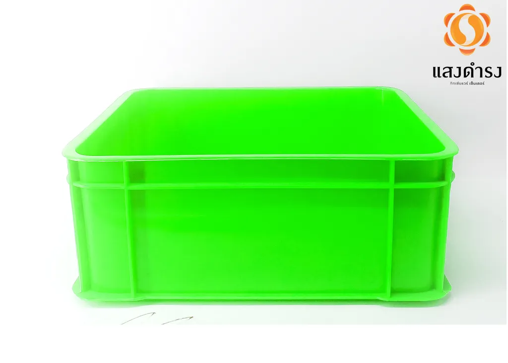 ลังทึบ 1120 สีเขียว (37.5*46*18)