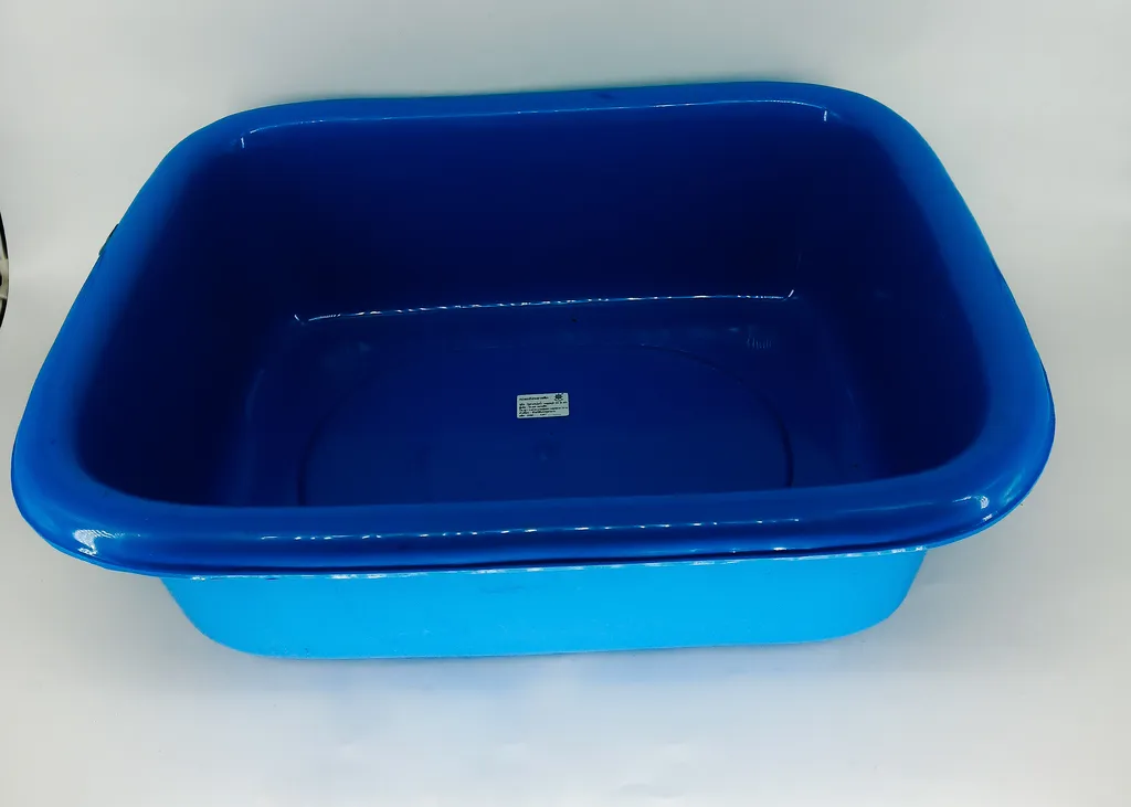 กะละมังเหลี่ยมใหญ่ 666B (OS) 6L. (46*60*18 ซม.)