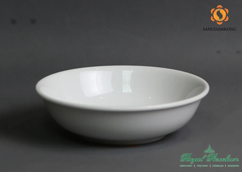 #P0307 w/w ชามสลัด 16.5cm.(1*48) (1*12*48)