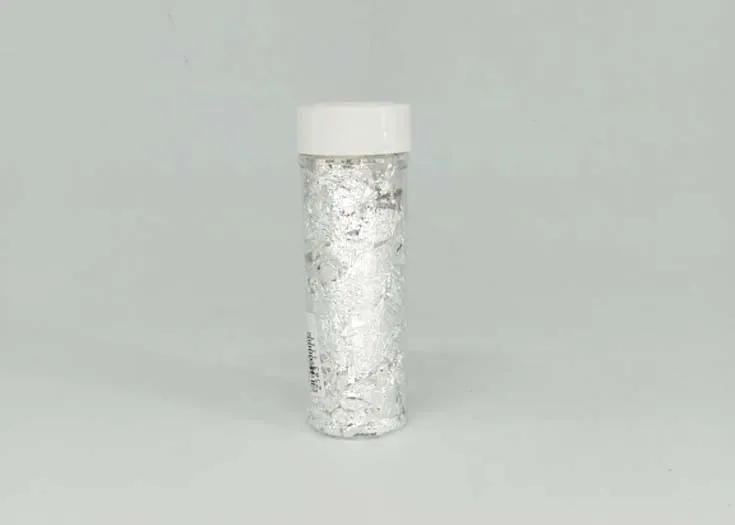 แผ่นเงิน สำหรับตกแต่ง 1 กรัม