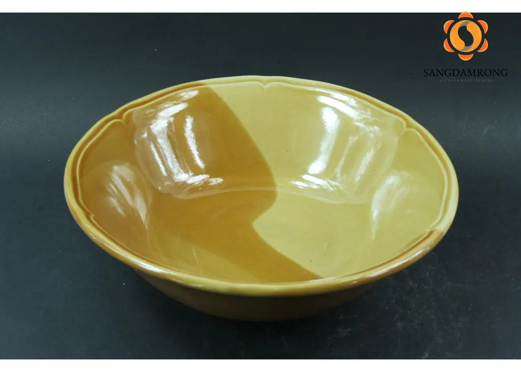 ชาม6"น้ำตาล BS