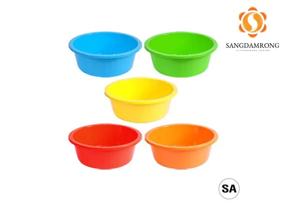 กะละมังกลมคละสี 324 (45 ซม.)