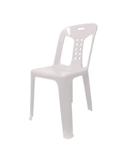เก้าอี้ลายหมากฮอต 172 สีขาว
