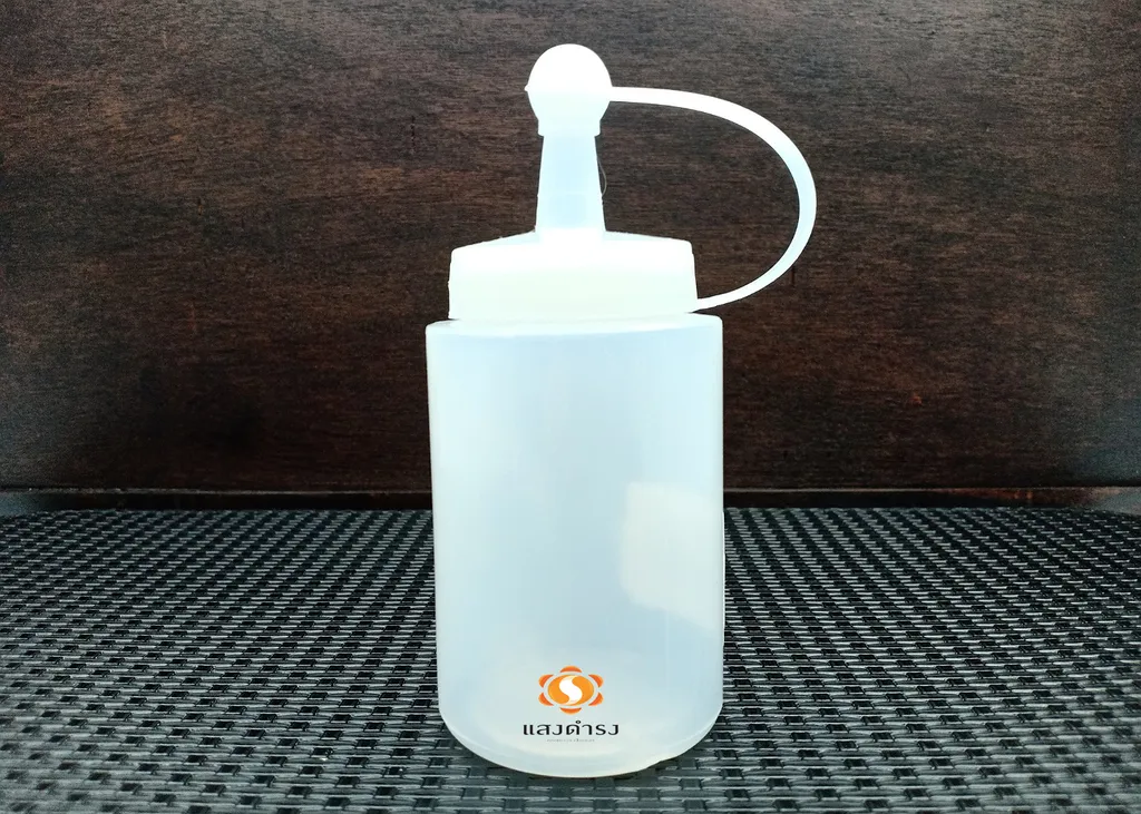 #SDN-04CL ขวดซอสขาว+ฝา 120ml.