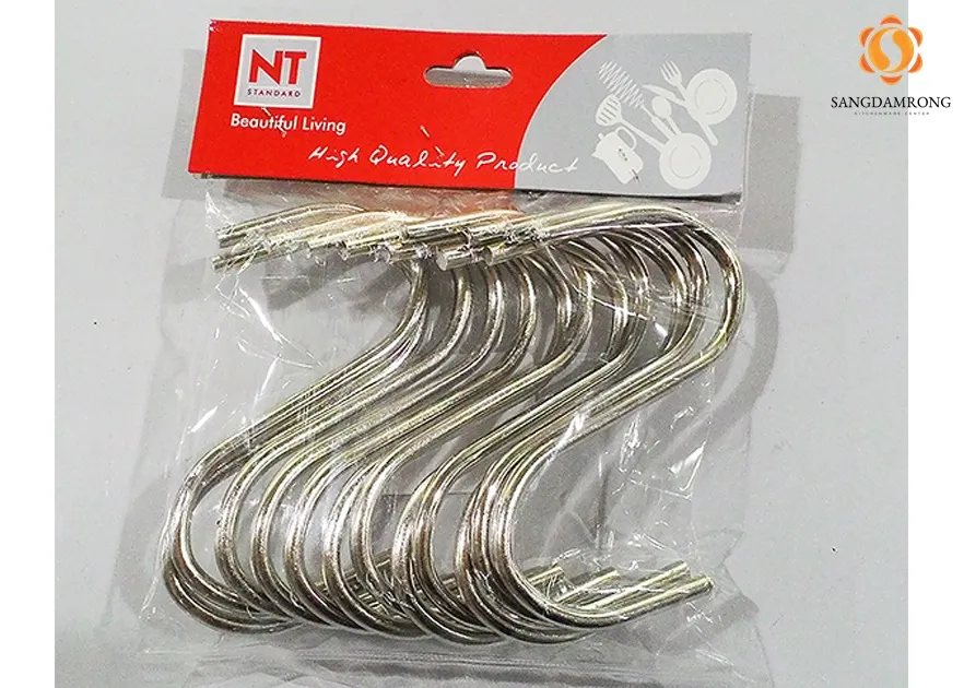 ตะขอตัว S ใหญ่ (9 ซม.)(1x12)