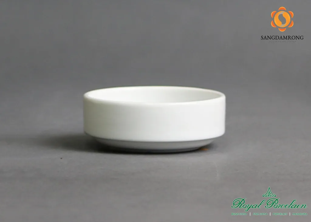 #P7350 w/w Round Butter Dish 6.5 CM. (1*12*144)