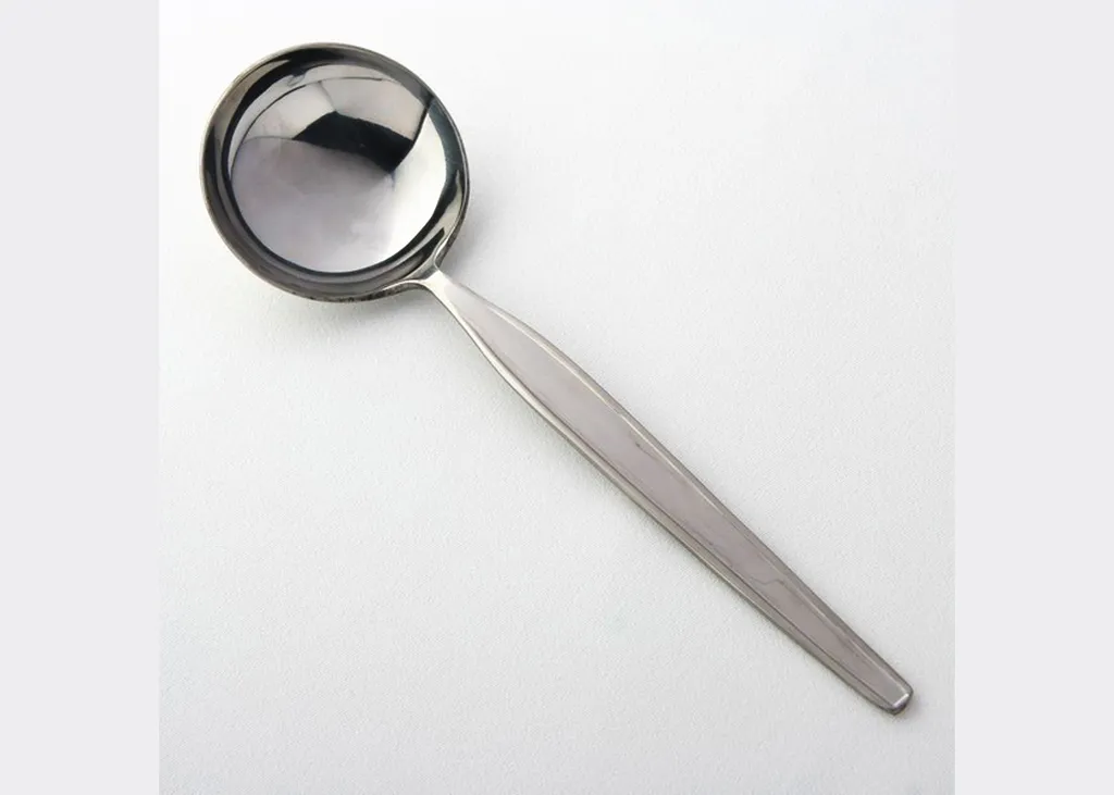 ช้อนซุปใหญ่ ลายขอบตั้งนก