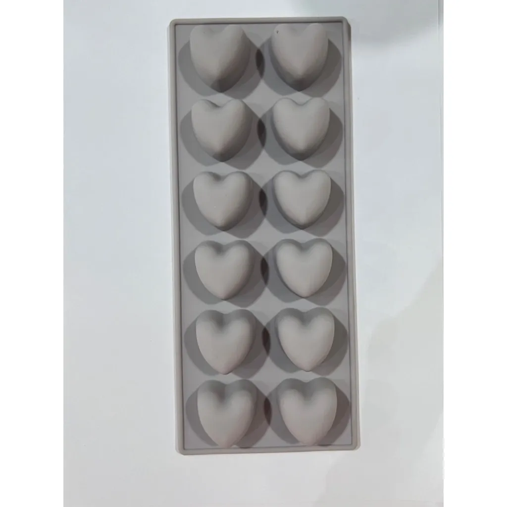 พิมพ์ซิลิโคนหัวใจ 12 ช่อง