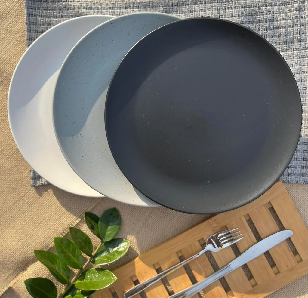 จานสเต็กคันทรีโร๊ด 11" คละสี