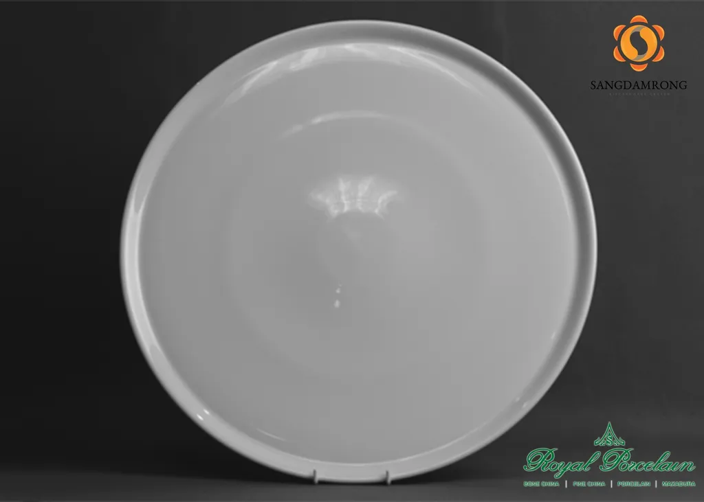 #P0335 w/w จานพิซซ่า 37.5cm. (1*8)