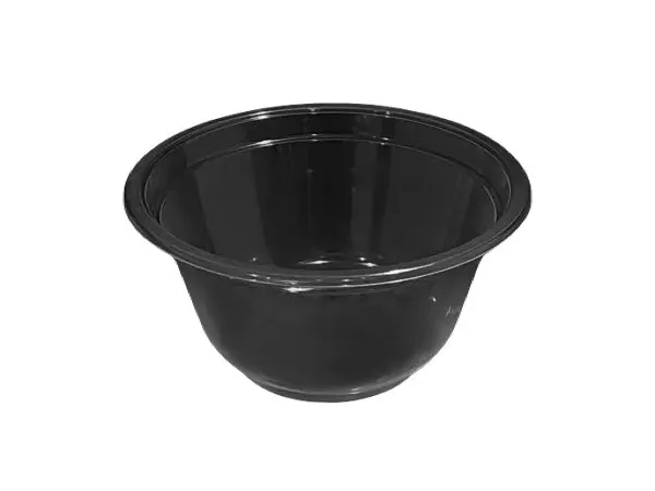 (D)NT-56B ชามพลาสติกพีพี สีดำ 300ml. (1*100*20)