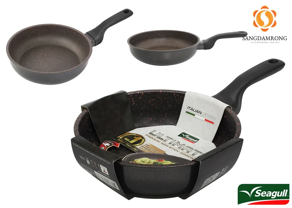 กระทะด้ามอัลทิเมท 20 ซม. #100356561 (1*6) (นางนวล)