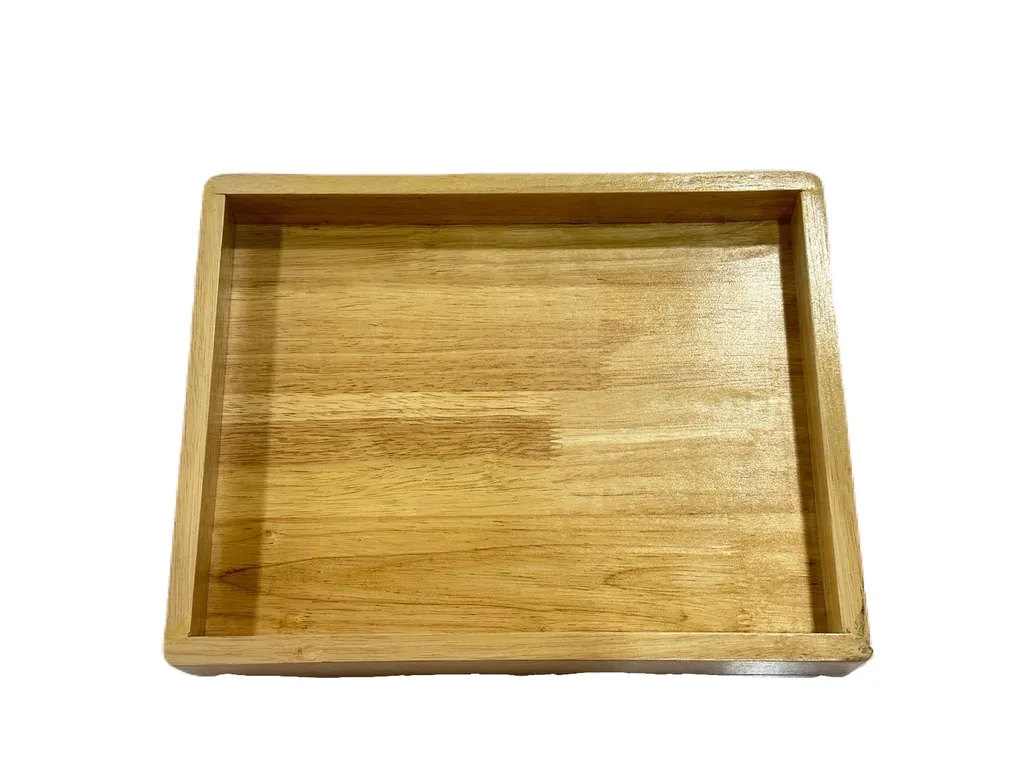 ถาดไม้ GN1/2 - 25.8x32x4 ซม. (ใช้กับฝาครอบ)