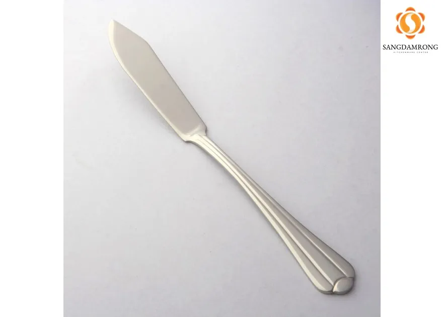 (D) 99-19 มีดปลา ลายอินทนนท์ (2x20.6cm.)