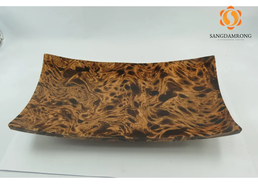 9"x18" ถาดญี่ปุ่นลายไม้