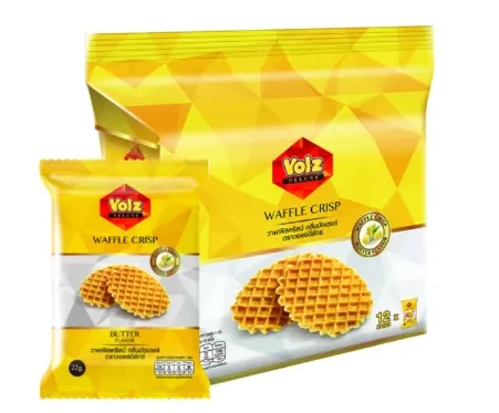 วอยซ์ วาฟเฟิลคริสป์ กลิ่นบัตตเตอร์ 22ก. 1*12 #0035342