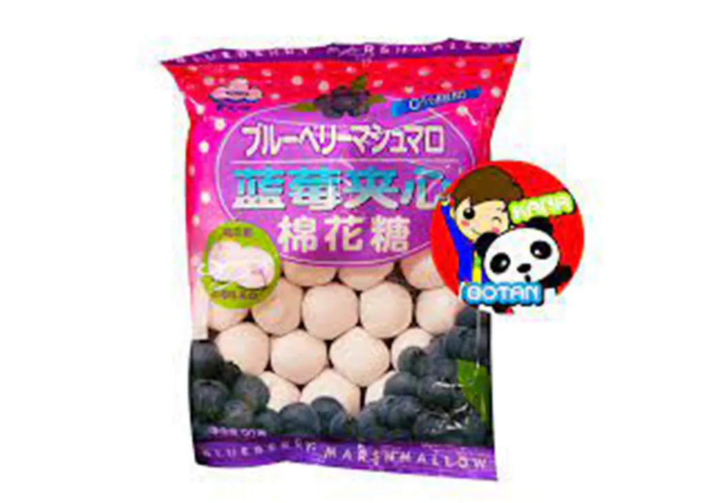 เออิว่า บลูเบอร์รี่ มาร์ชแมลโลว์ 90g. 1*20 #111031