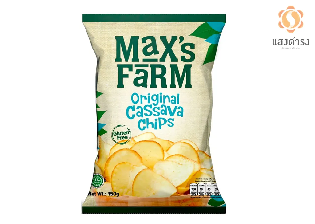 พิเศษE/แม็กซ์ ฟาร์ม คาซาว่า ชิพส์ ออริจินัล 150g. 1*10 #2000