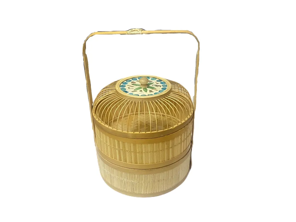 ปิ่นโตกรงนกเรซิ่น 2 ชั้น