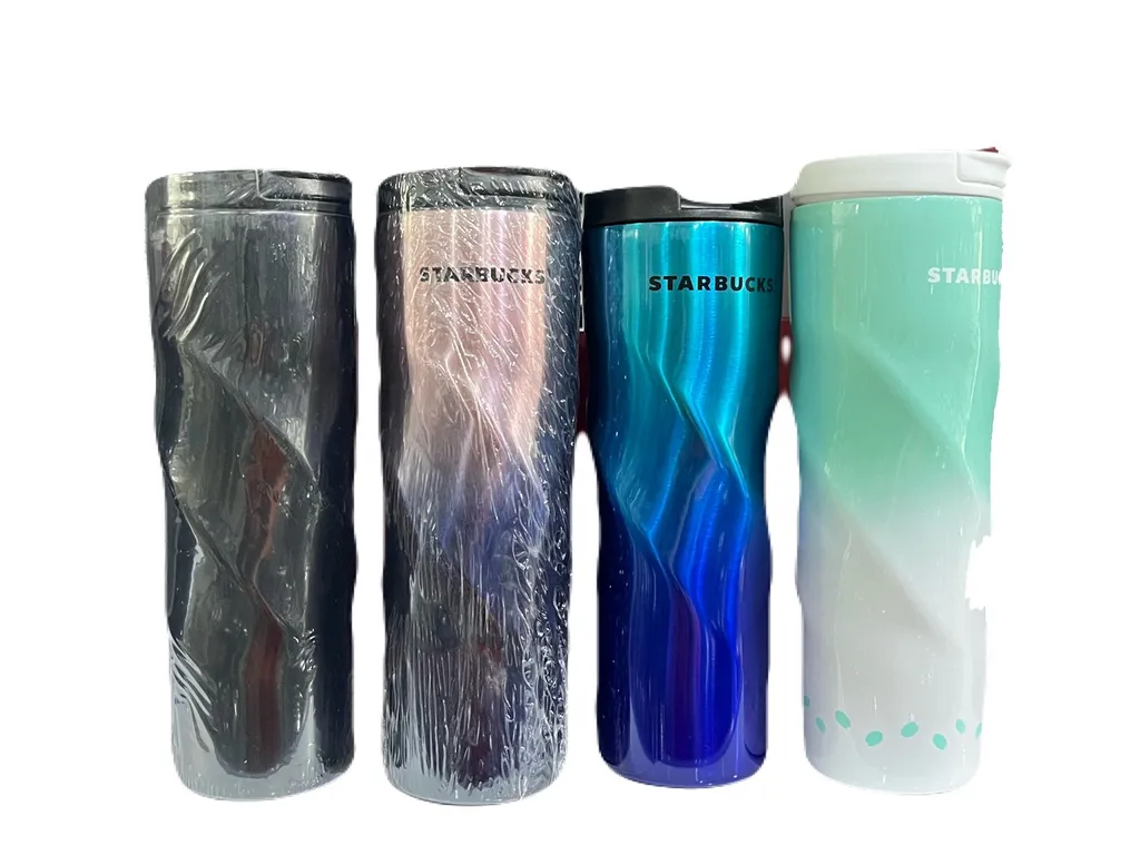 กระบอกน้ำ Starbucks รุ่นเกรียว (คละสี)