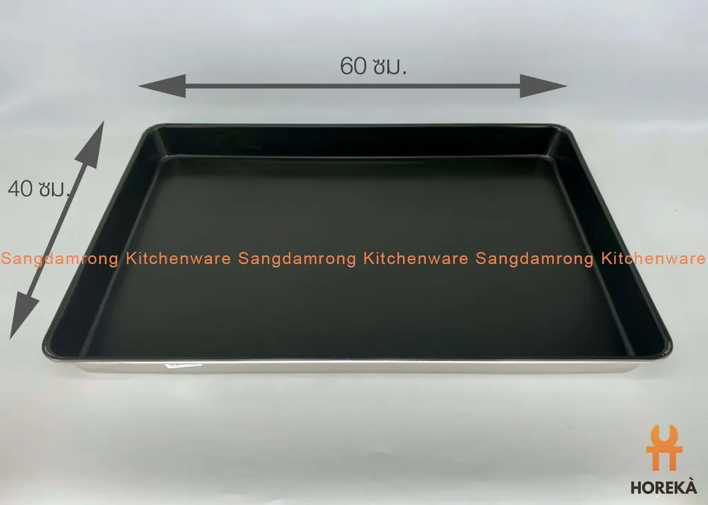 ถาดดำ 60*40ซม. (0.5MM)
