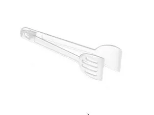 คีบอาหารอะคริลิค 10 ใส #8094 (1*90)