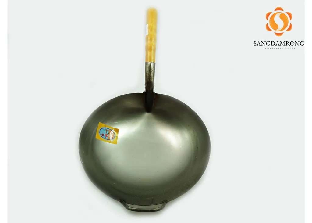 กระทะเหล็กแผ่นด้าม เบอร์17 (16 นิ้ว)