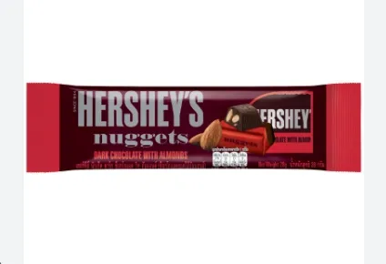 พิเศษ/เฮอร์ชีส์ นักเก็ต ดาร์ก อัลมอนด์ 28ก. #043221