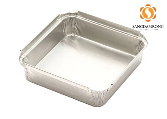 ถาดฟอยด์#4202-P พร้อมฝา(10ใบ/48ห่อ)