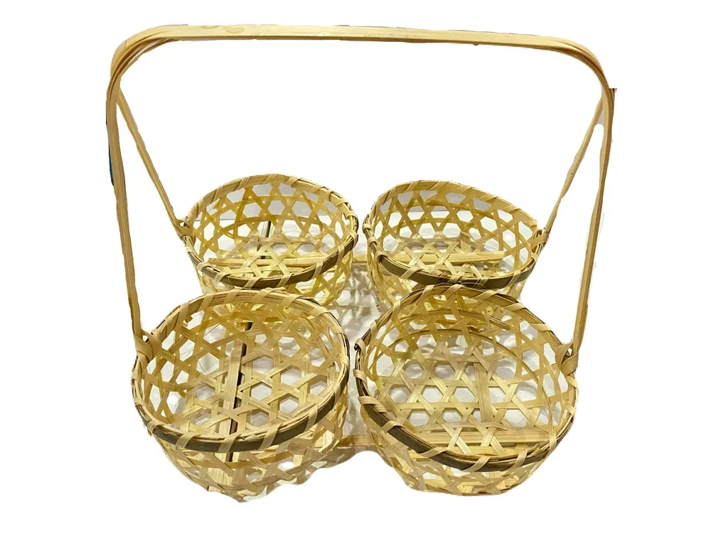 PH170 ตะกร้าทรงกลม 4 ช่อง