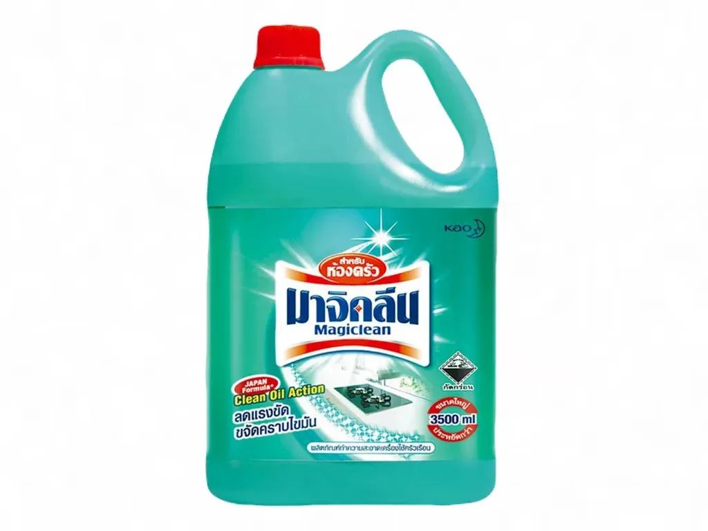 มาจิคลีน ผลิตภัณฑ์ทำความสะอาดห้องครัว 3500 มล. (1X4)