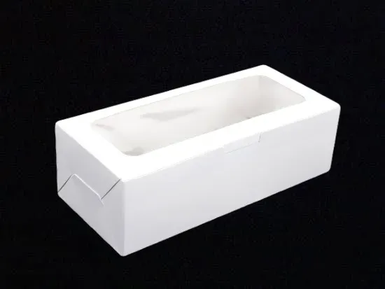 WB44 กล่องเบเกอรี่ 8*18*5.5 ซม.(1*10)