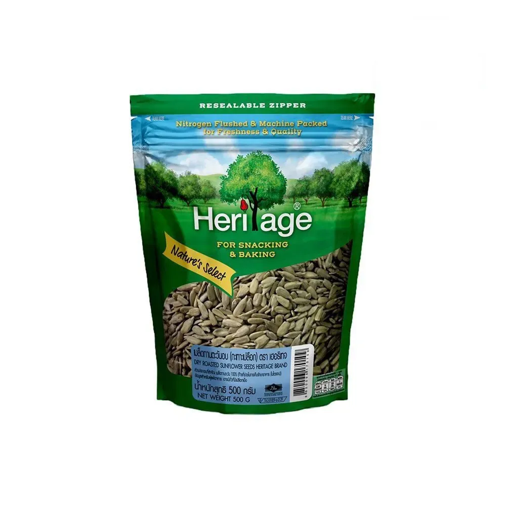 เมล็ดทานตะวันอบ 500 g. เฮอริเทจ (1*10)