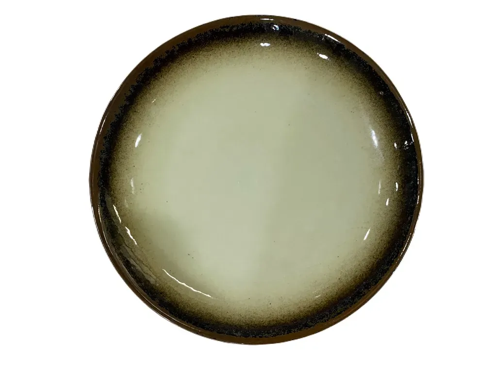 จานบัว 7" สีออมเบย์ครีม