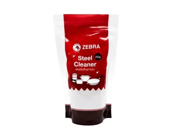 ผงขัดล้างภาชนะ Steel Cleaner 250 กรัม #199925 (ม้าลาย)