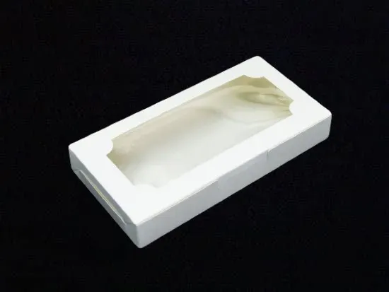 WB30 กล่องขนมเปี๊ยะ บราวนี่ 10*19.5*3 ซม.(1*10)