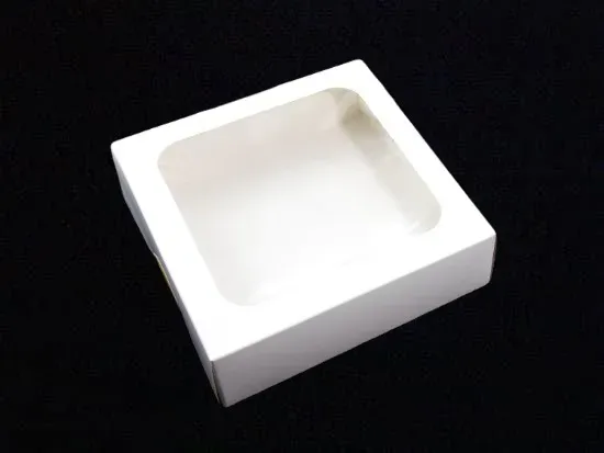 WB20 กล่องบราวนี่ ครึ่งปอนด์ 16*16*5 ซม.(1*10)