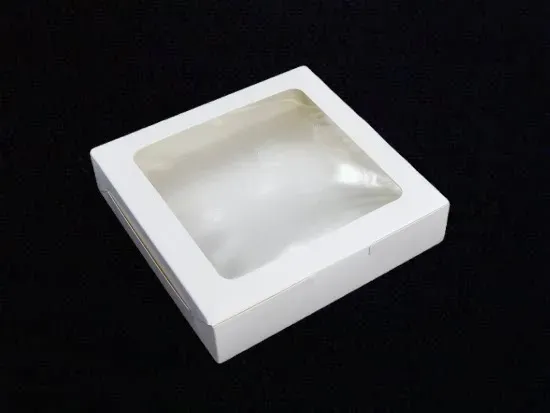 WB47 กล่องเบเกอรี่ 15*15*3.5 ซม.