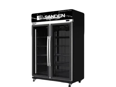 #YEM-1105IPS ตู้แช่เย็น 2 ประตู 28 คิว สีดำ(110*60*200cm)