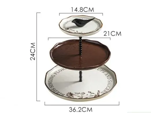 ZB-SXH102 ชั้นโชว์ 3 ชั้น (L) (36.2*21*14.8*24cm.)